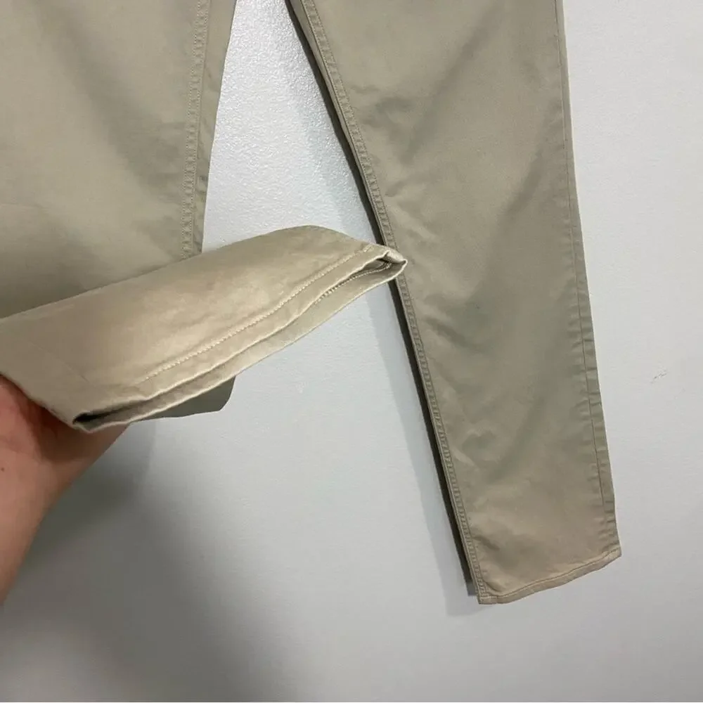 Theory Men’s Haydin Writer Straight Leg Cotton Button Fly Pants Size 29